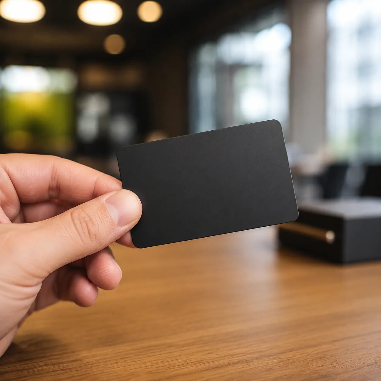 Customized OEM plastic RFID blocking card