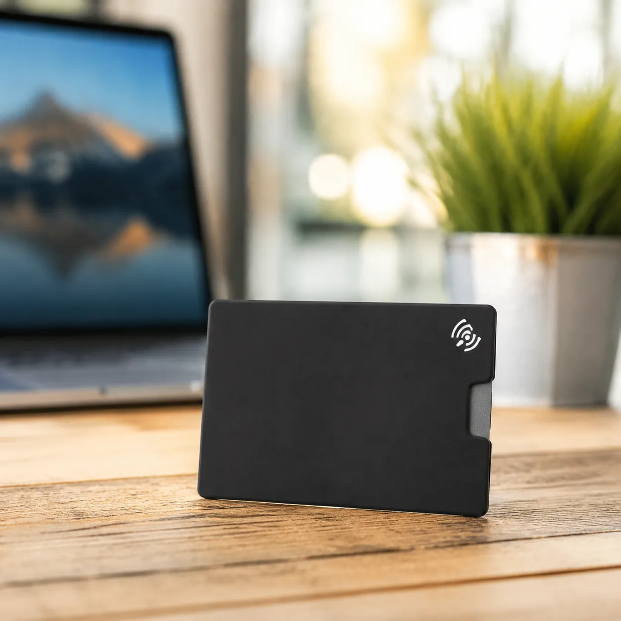 High quality RFID blocking card CR80 jamming contactless protector for wallet skimming prevention