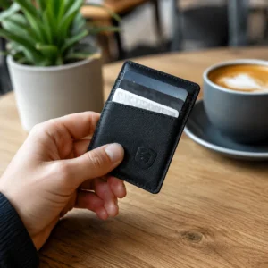 rfid blocking card credit card ultra-thin CR80 wallet insert stopping contactless skimming