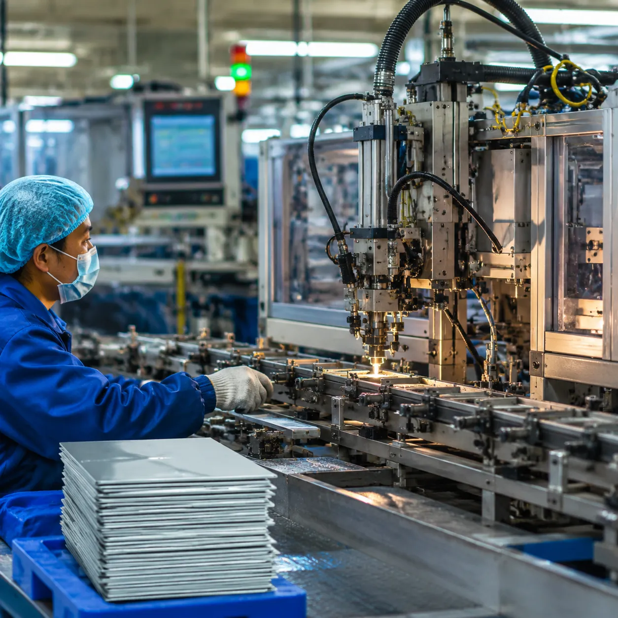 RFID blocking wallet insert manufacturing and QC workflow