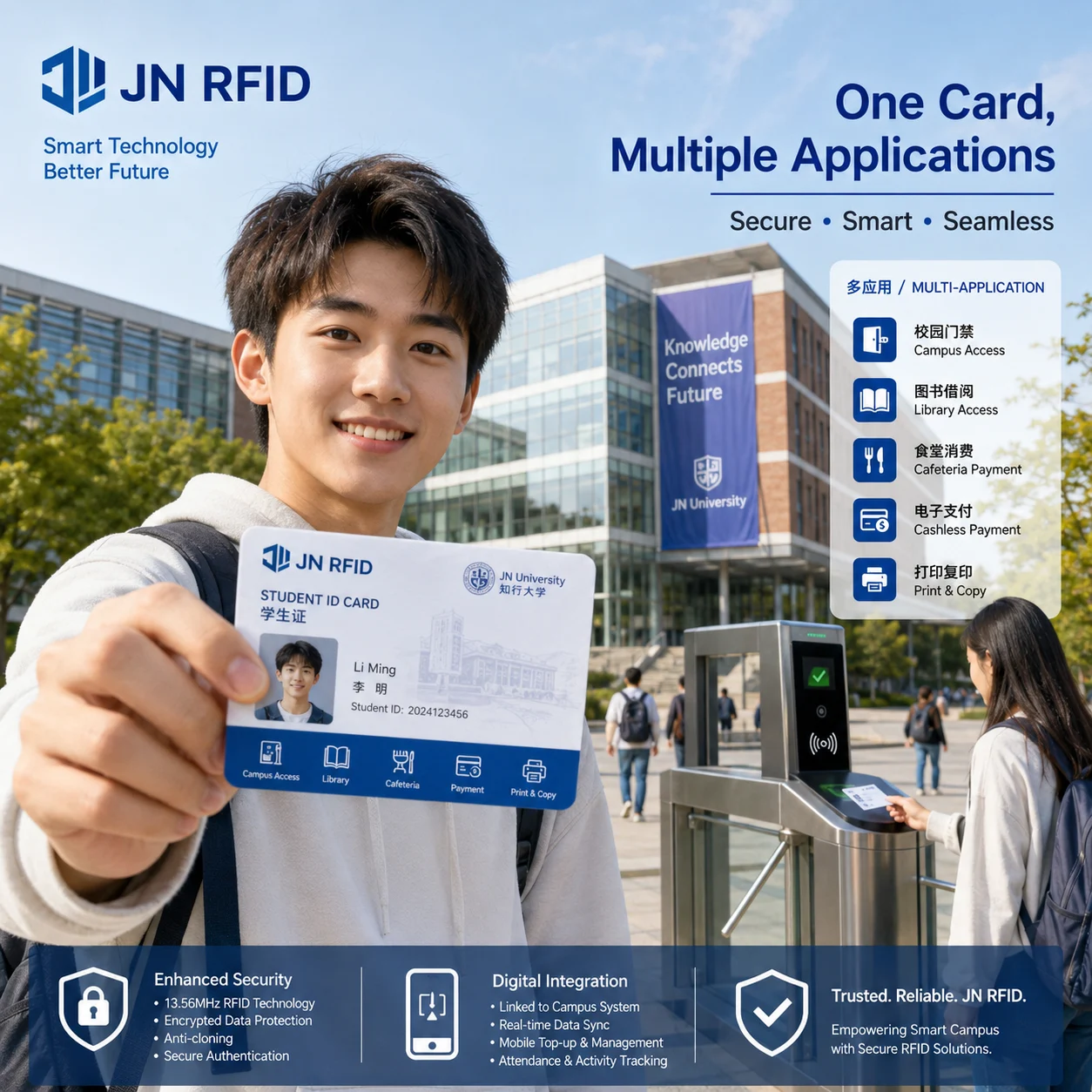 Campus and Education RFID Smart Cards