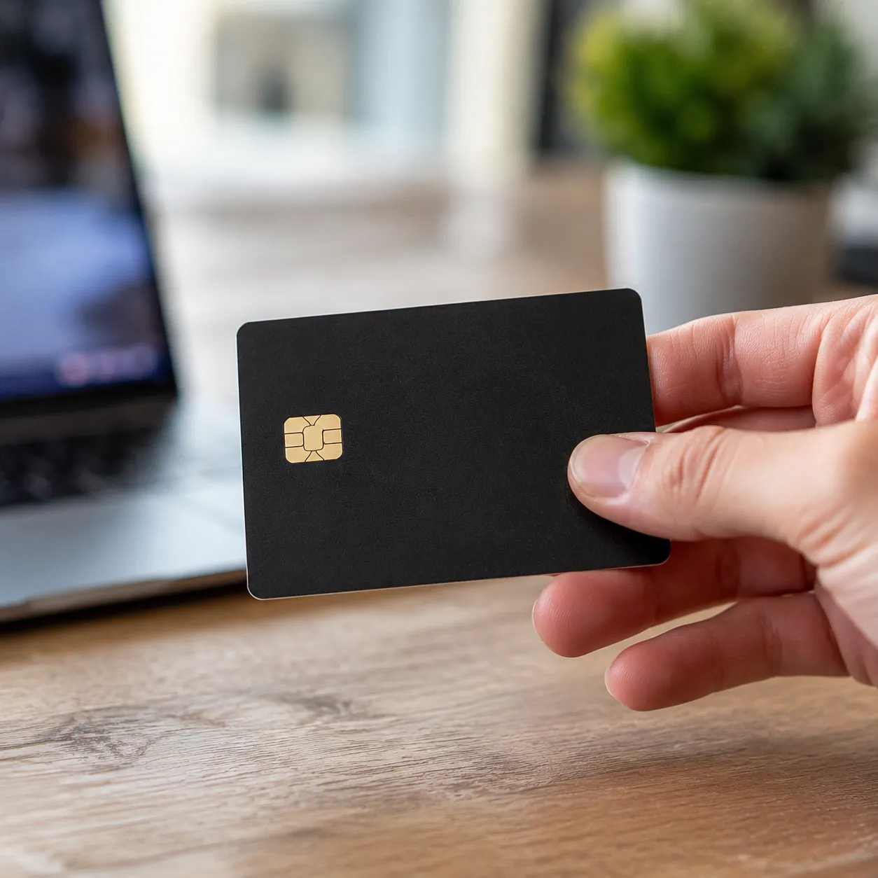 chip embedded rfid blocking card