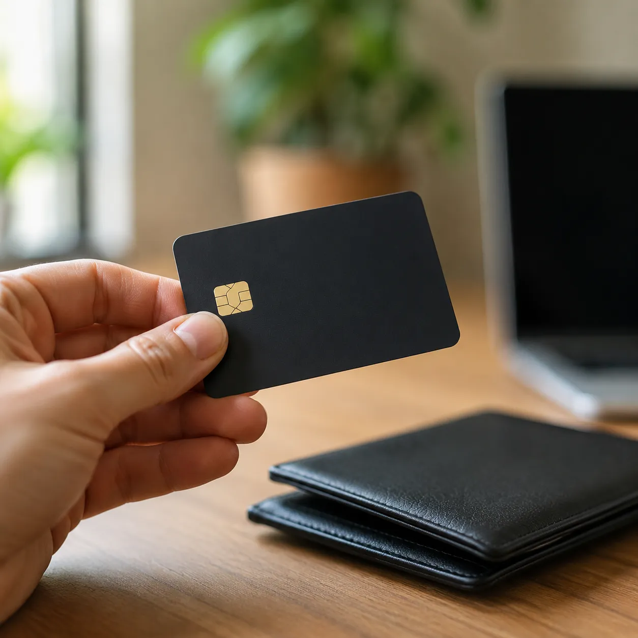 chip embedded rfid blocking card