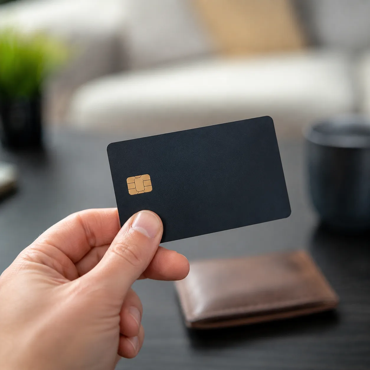 chip embedded rfid blocking card
