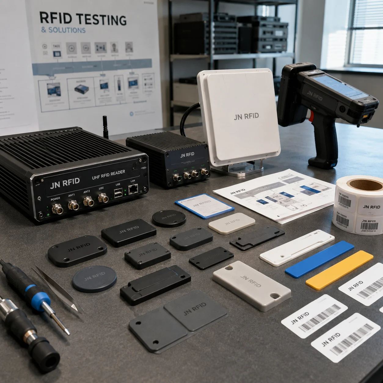 Comparison of heavy-duty industrial RFID tags vs flexible adhesive RFID tracking labels