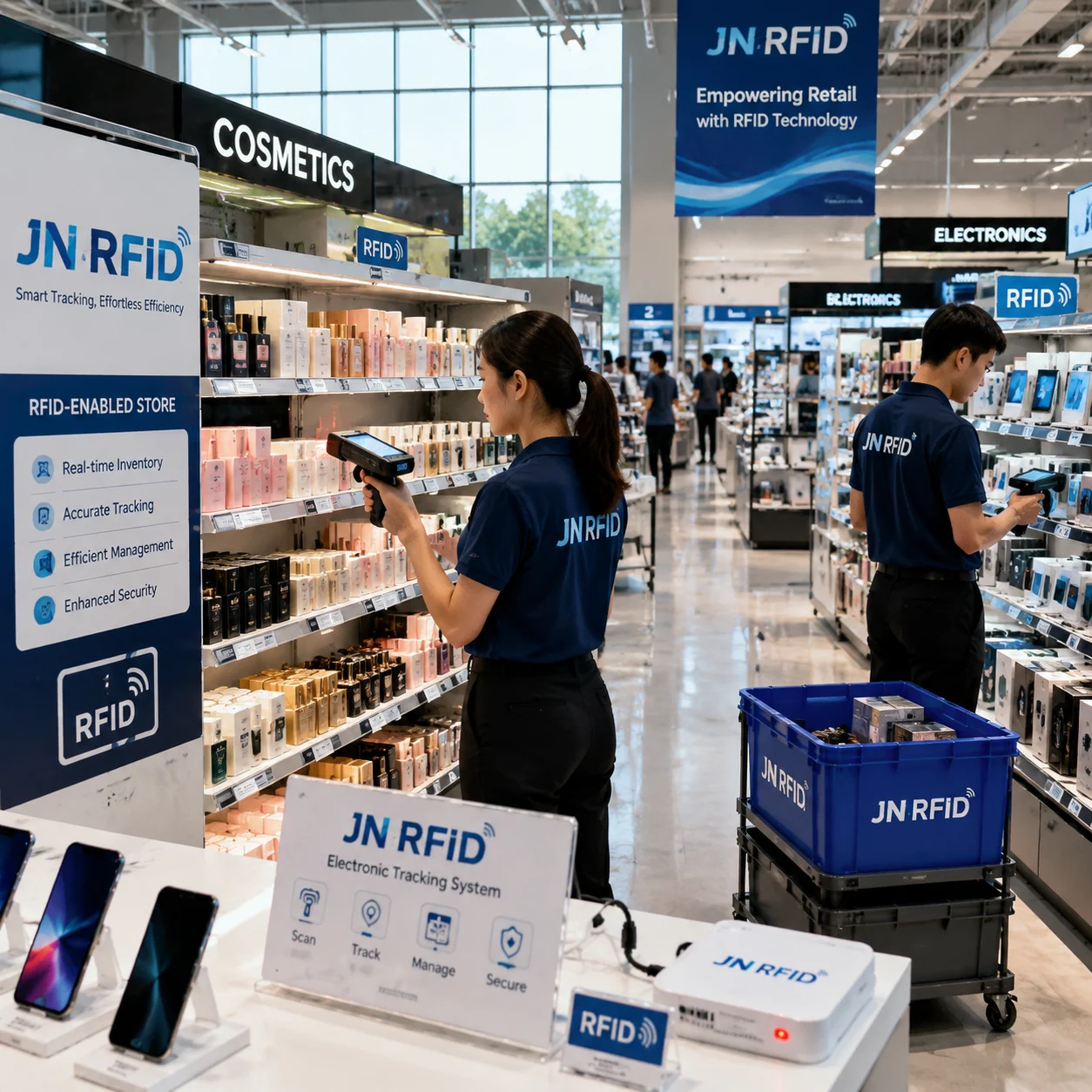Department stores and hypermarkets RFID deployment