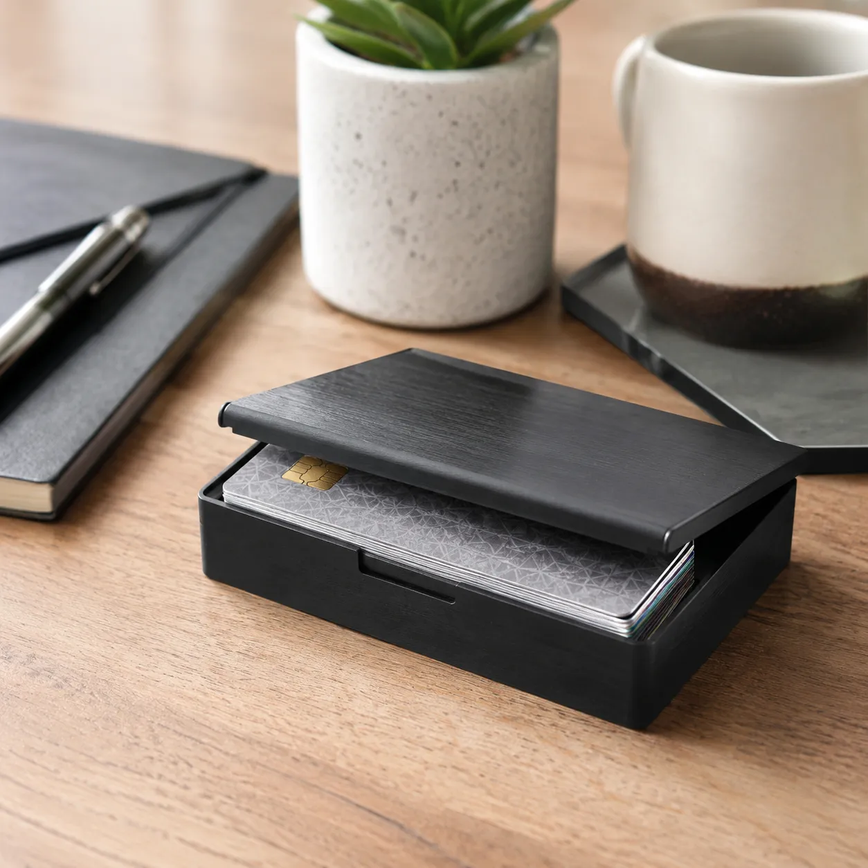 faraday cage rfid blocking card box