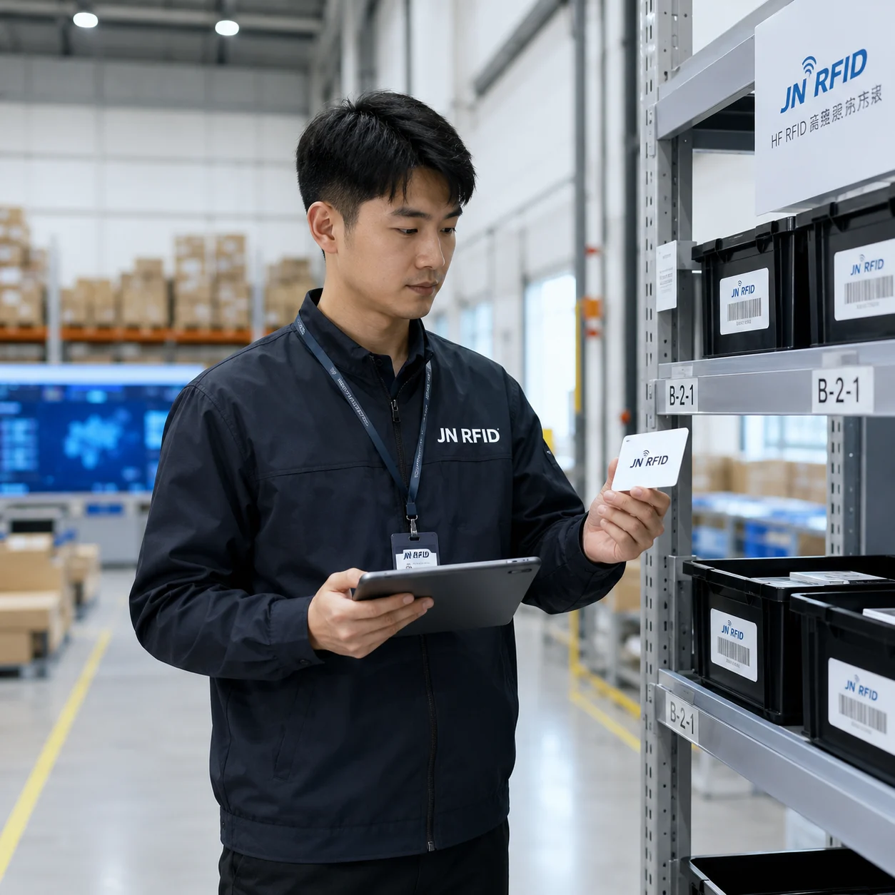 HF RFID tags for secure short-range identification