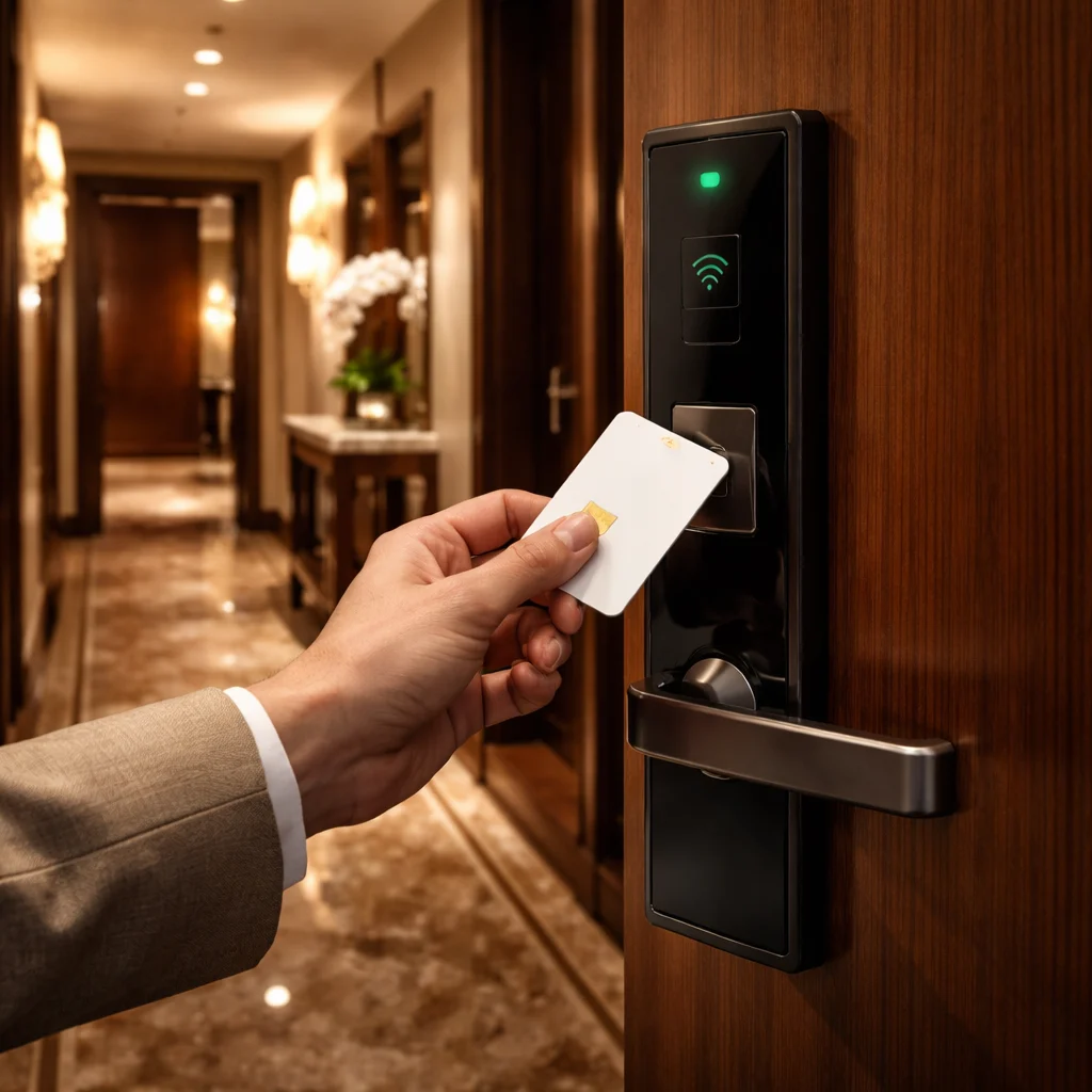 Hospitality and smart buildings icon