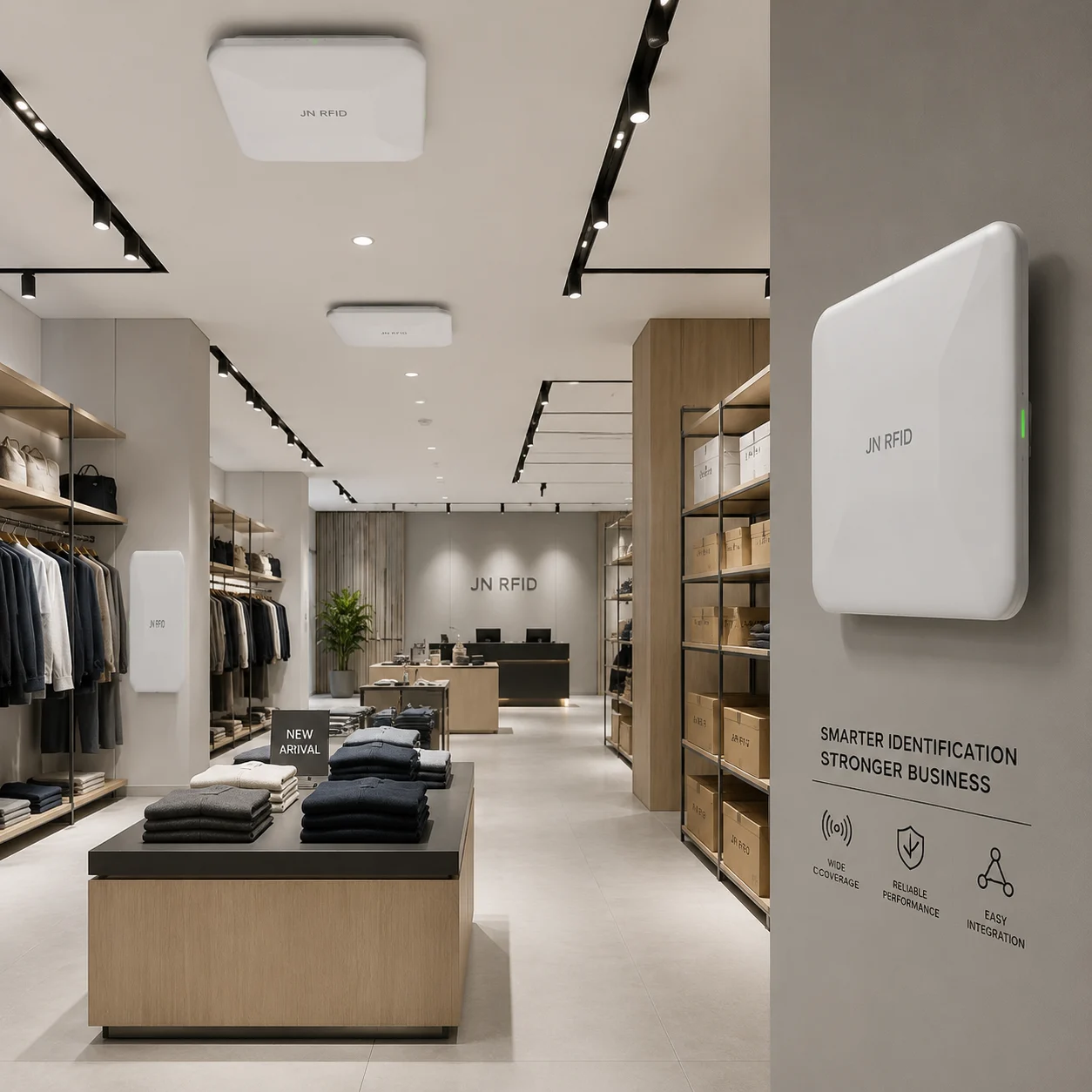 Indoor Ceiling and Wall-Mount RFID Antenna