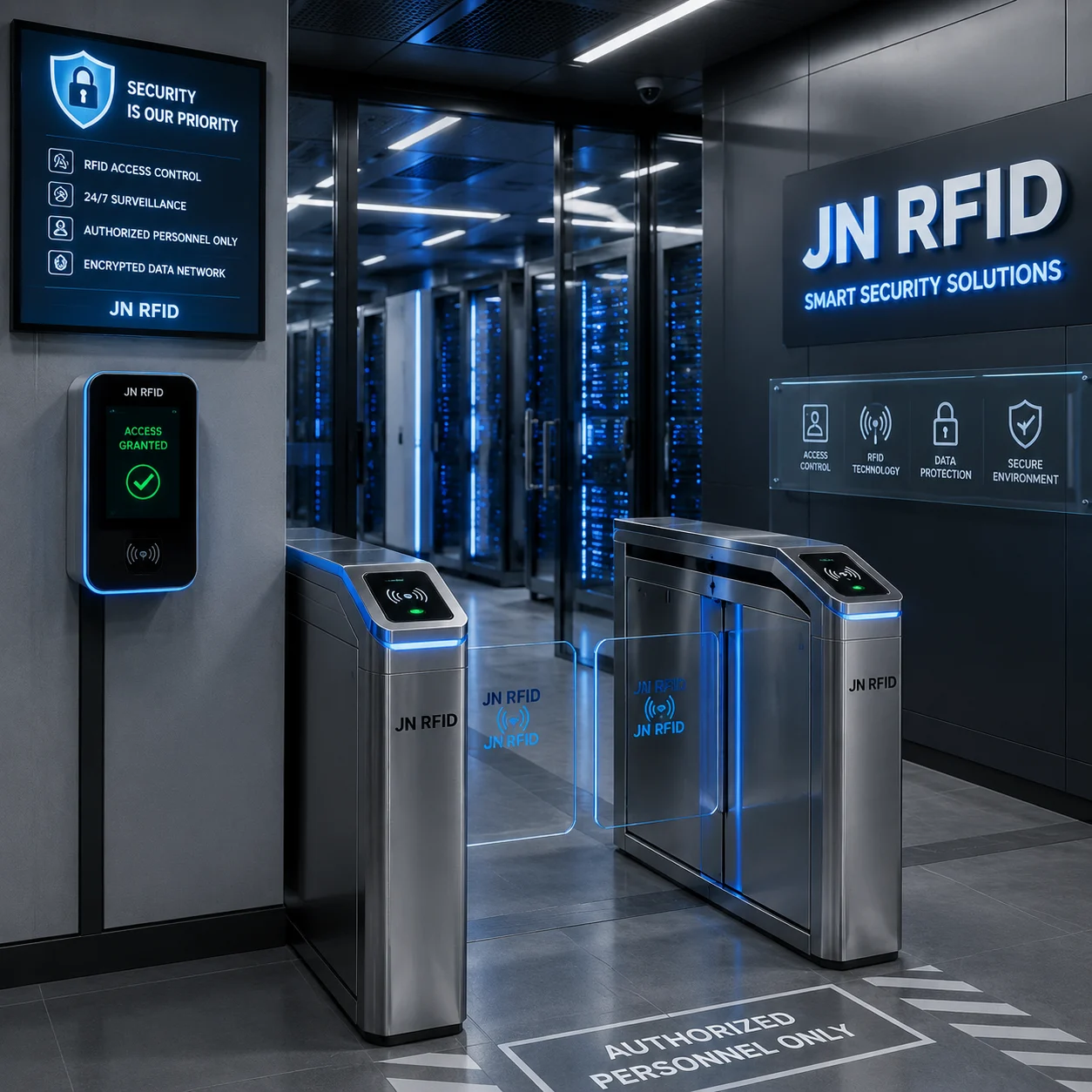 JN RFID Access Control Security Environments