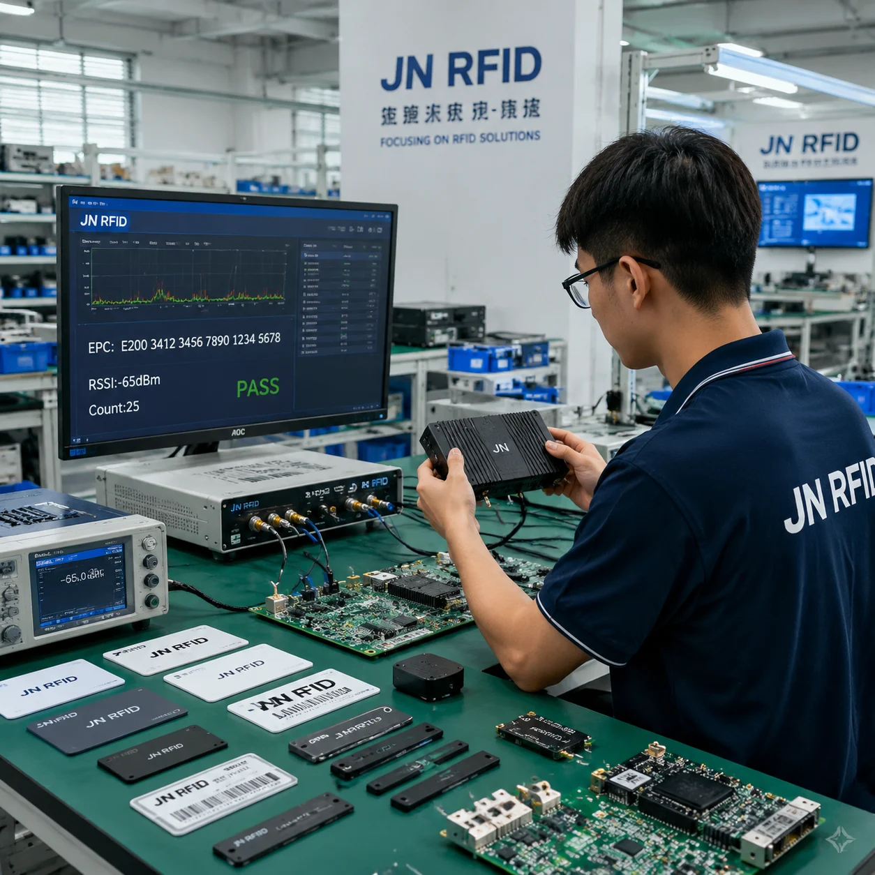 JN RFID B2B cooperation and reader hardware customization capabilities