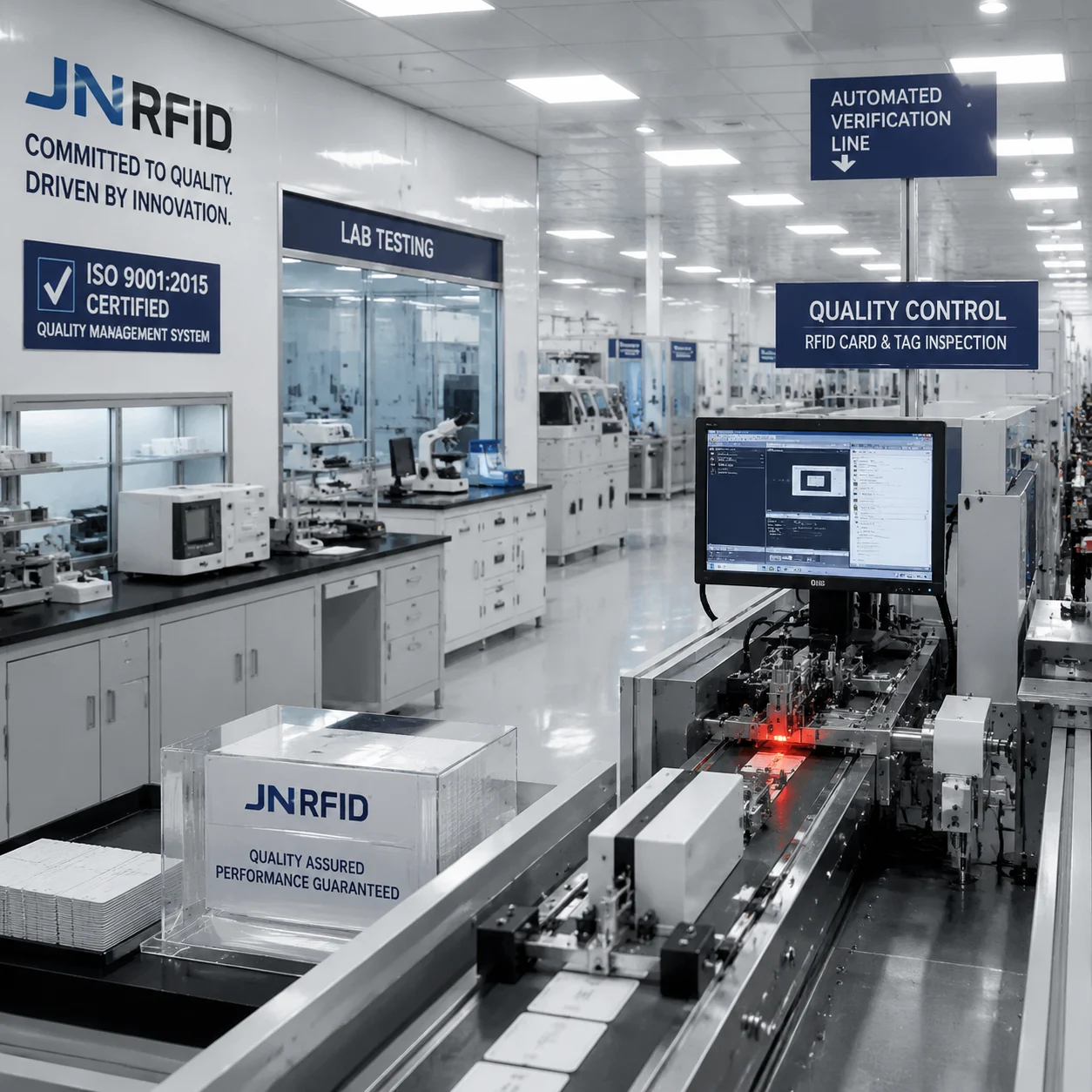 JN RFID end-to-end quality management and manufacturing workflow