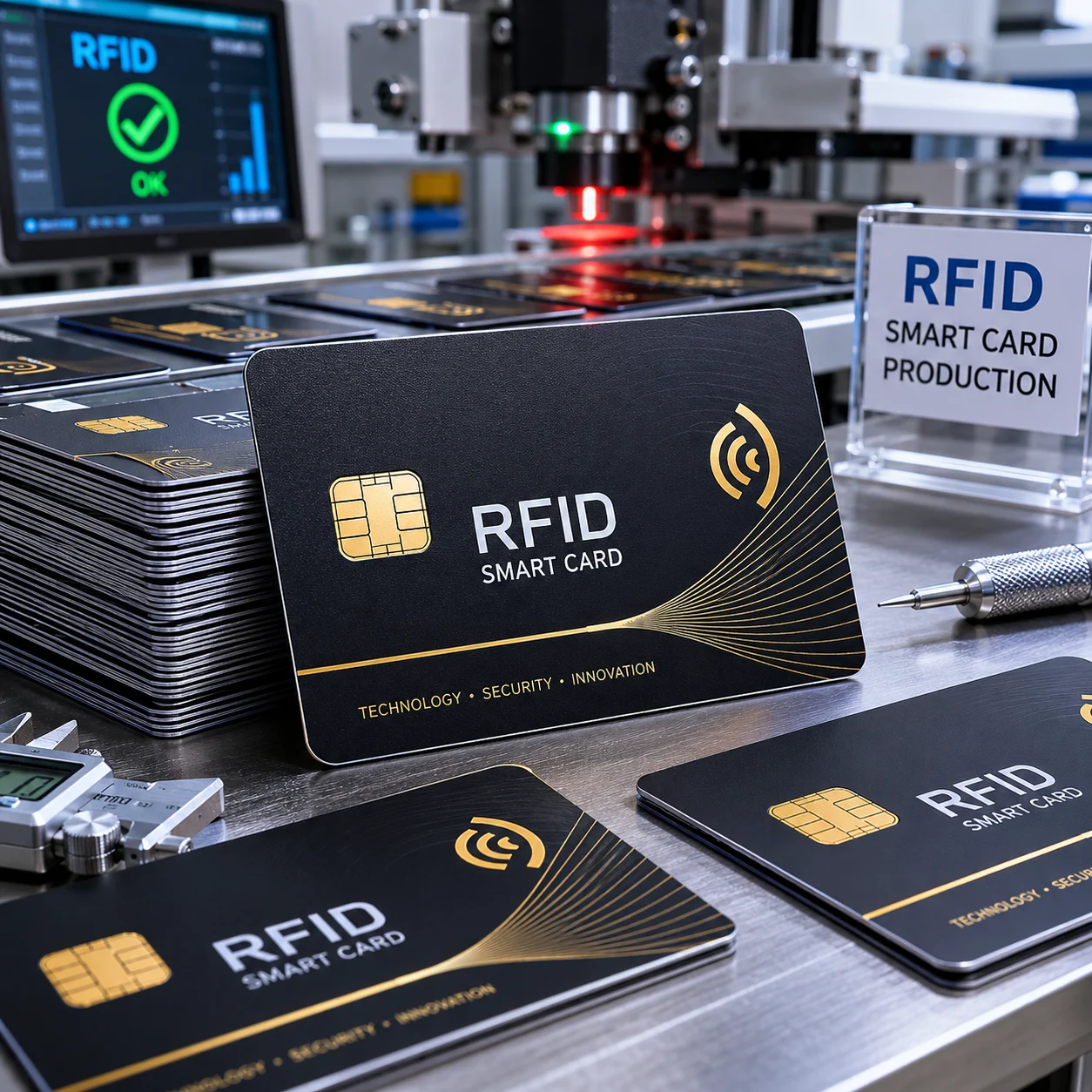 JN RFID wholesale RFID blocking card production and global logistics