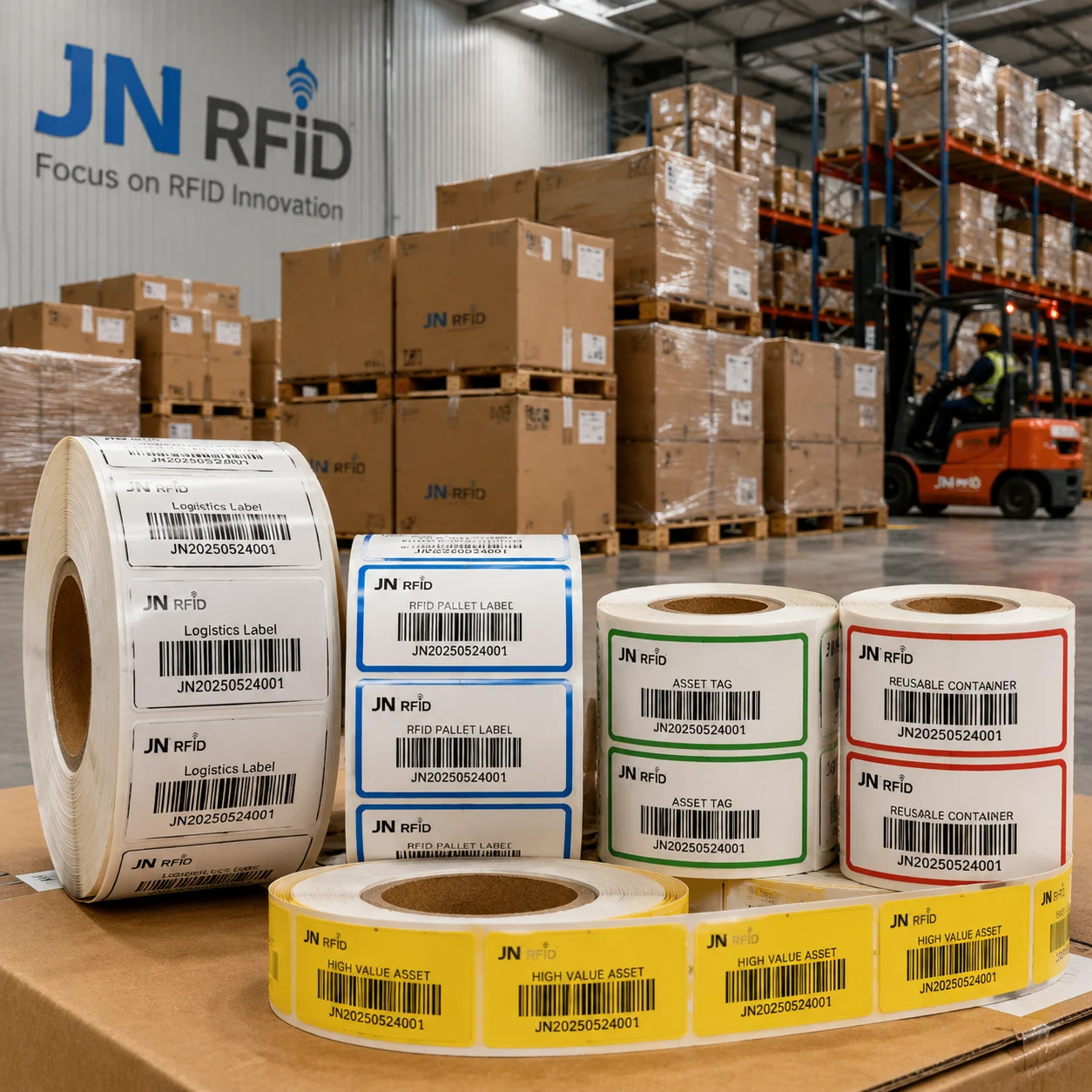 Logistics and Warehouse UHF RFID Label