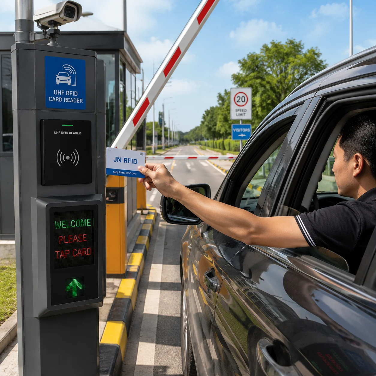Long Range Parking and Toll Management RFID Cards