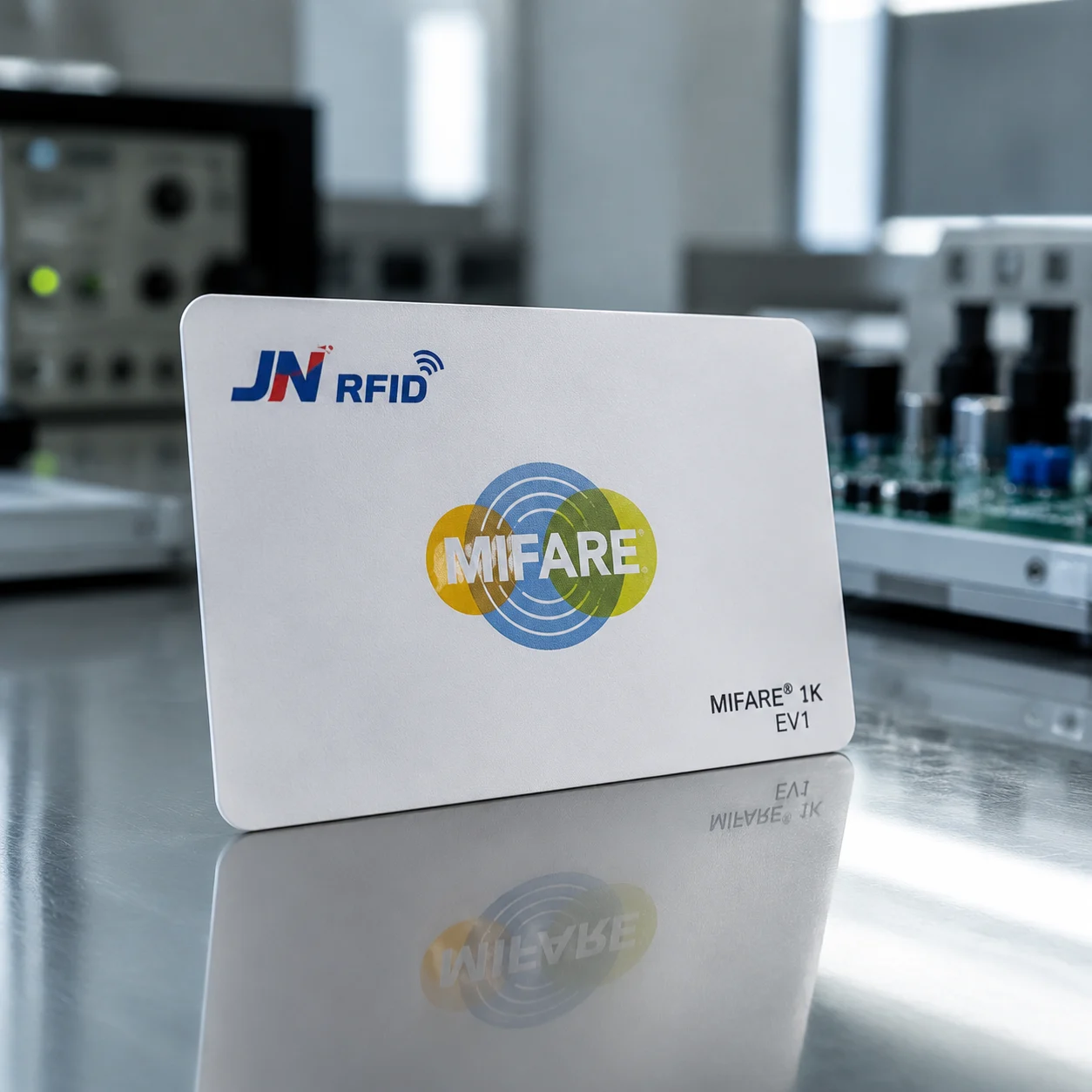 MIFARE Chip Brand Logo - Authorized JN RFID Supplier