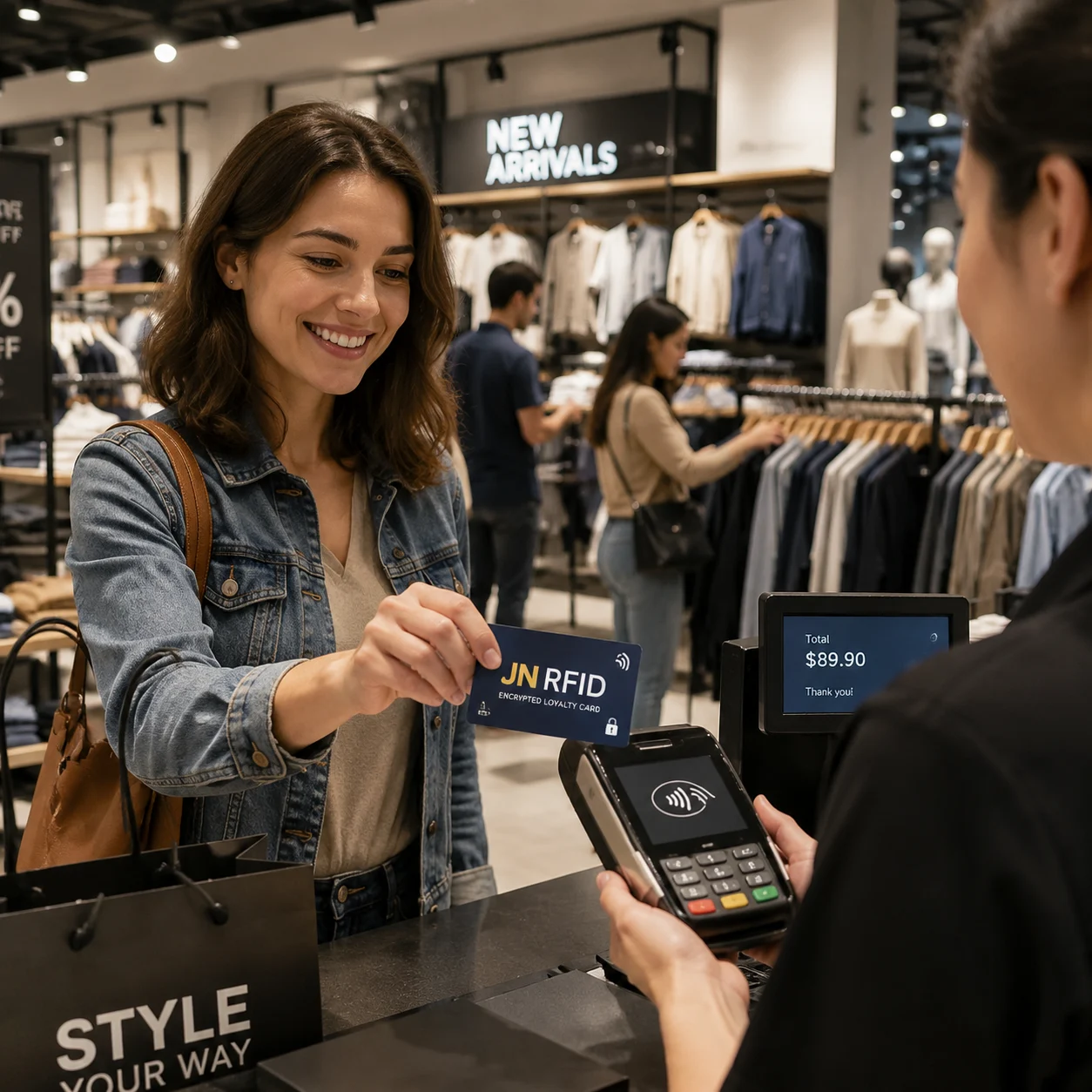 Retail and loyalty smart cards