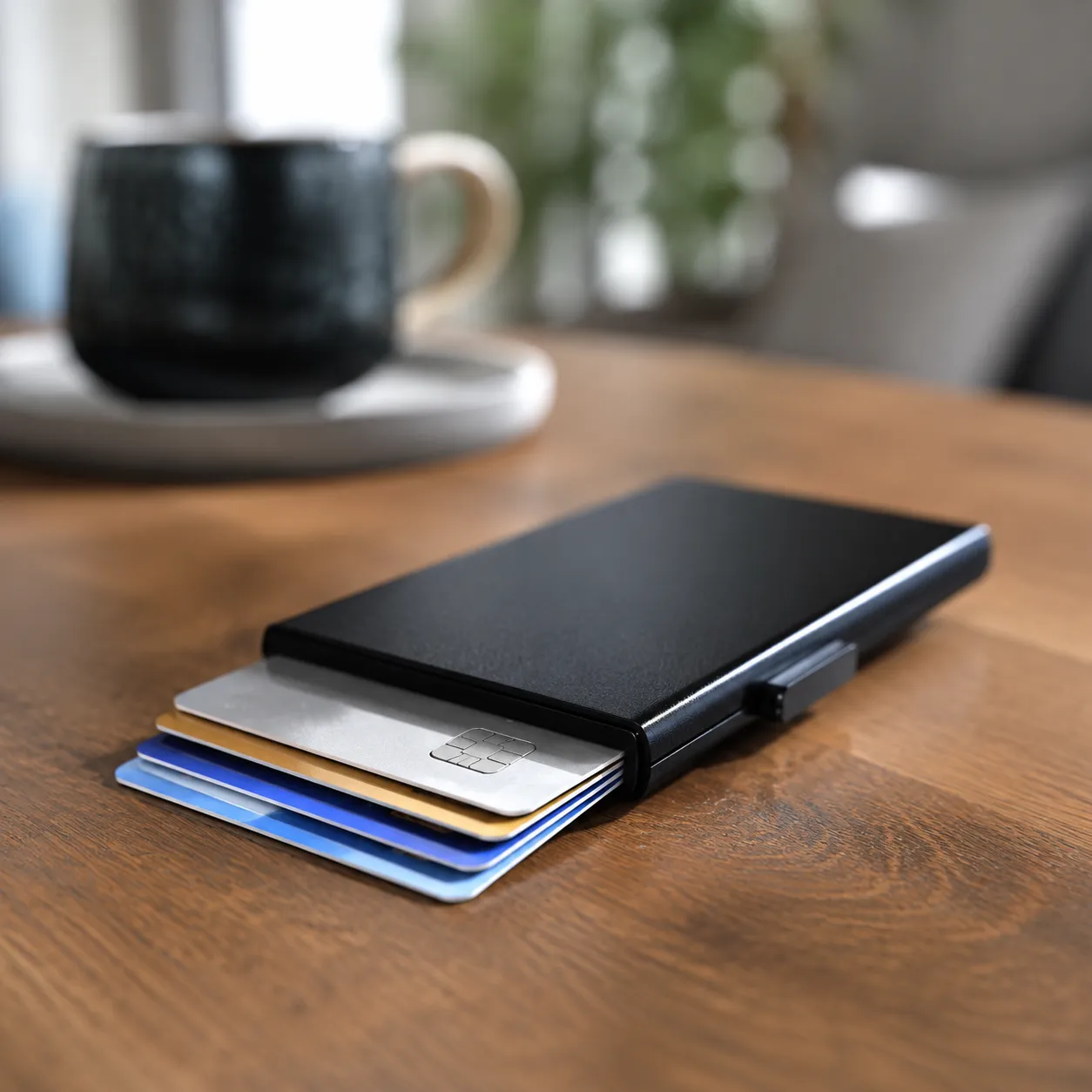 RFID Blocking Credit Card Protector Slim Secure Wallet