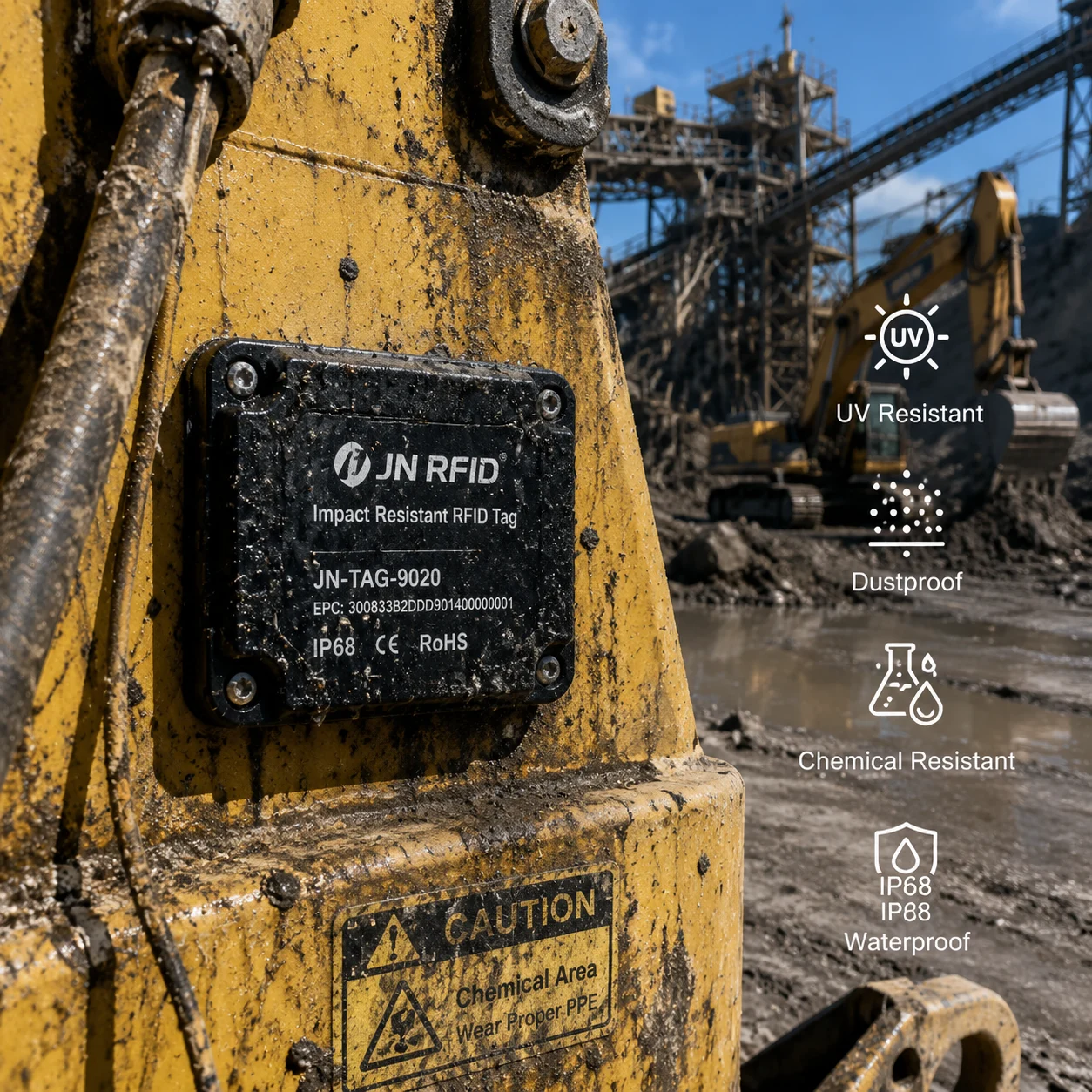 Rugged Industrial UHF RFID Tags