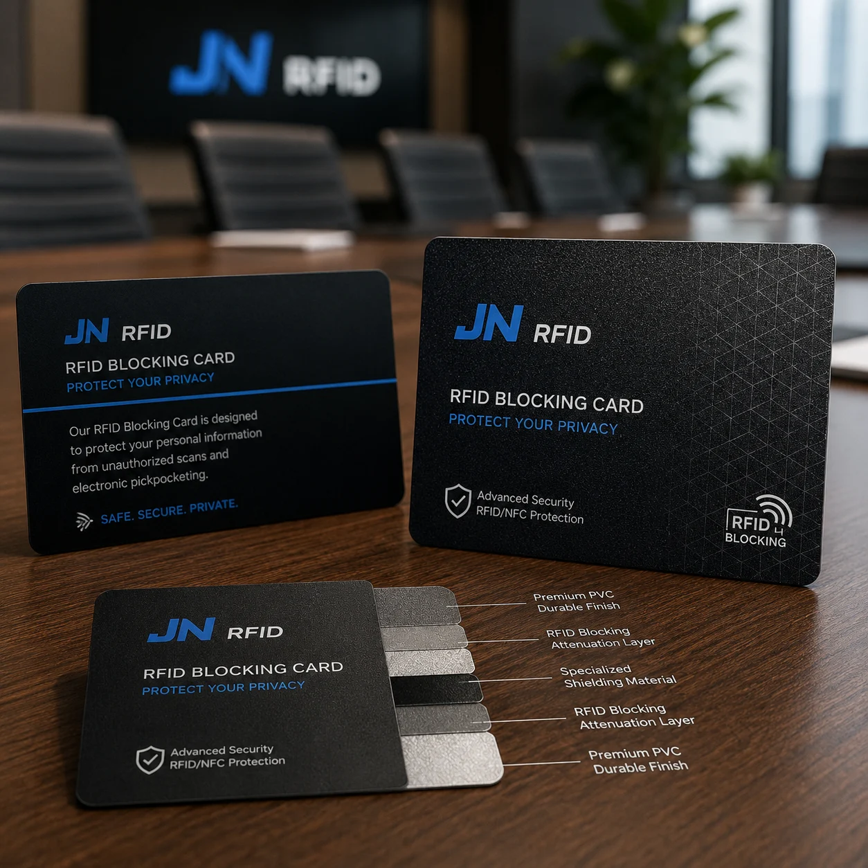 Secure RFID Blocking Cards Wholesale