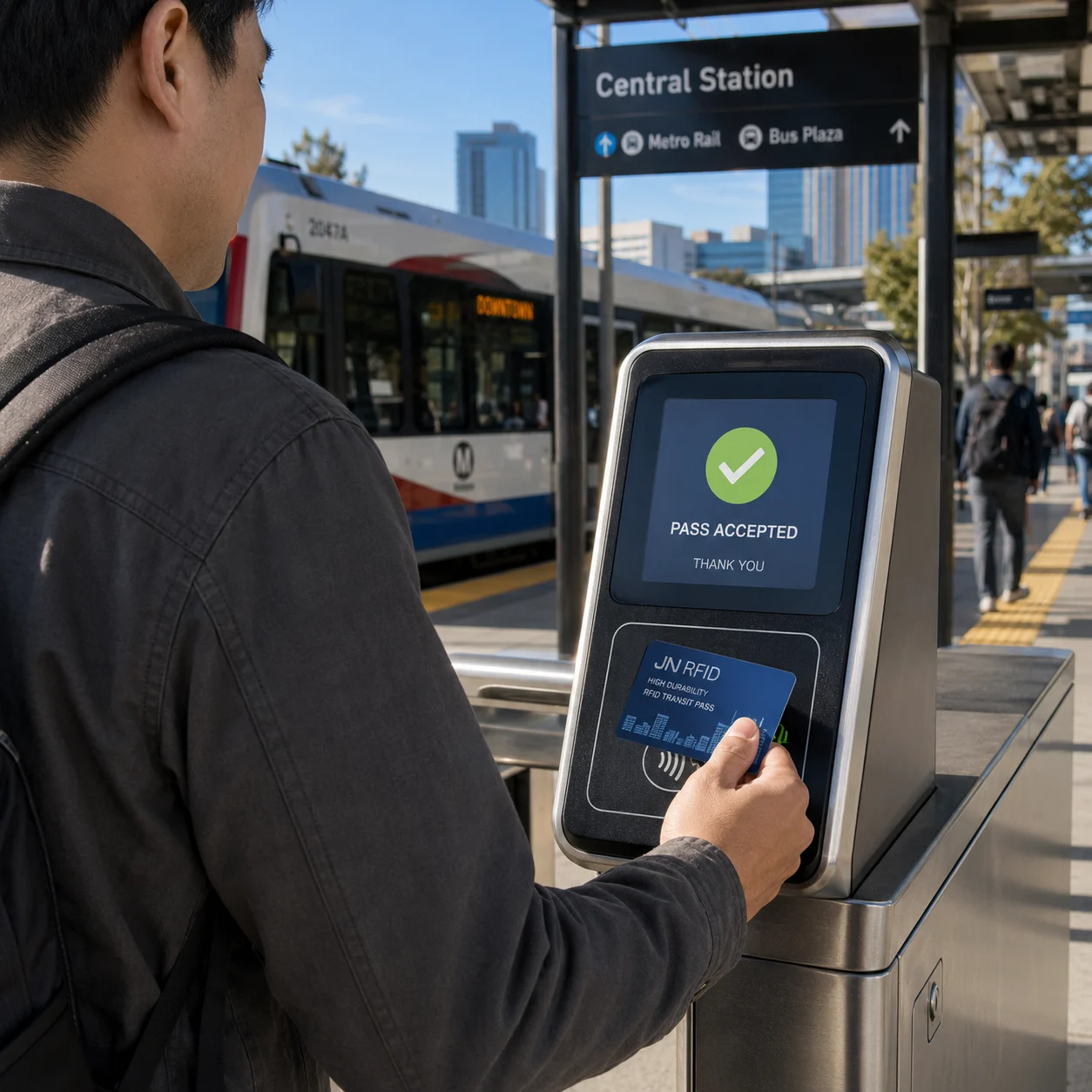 Transit and Municipal Services RFID Transit Passes