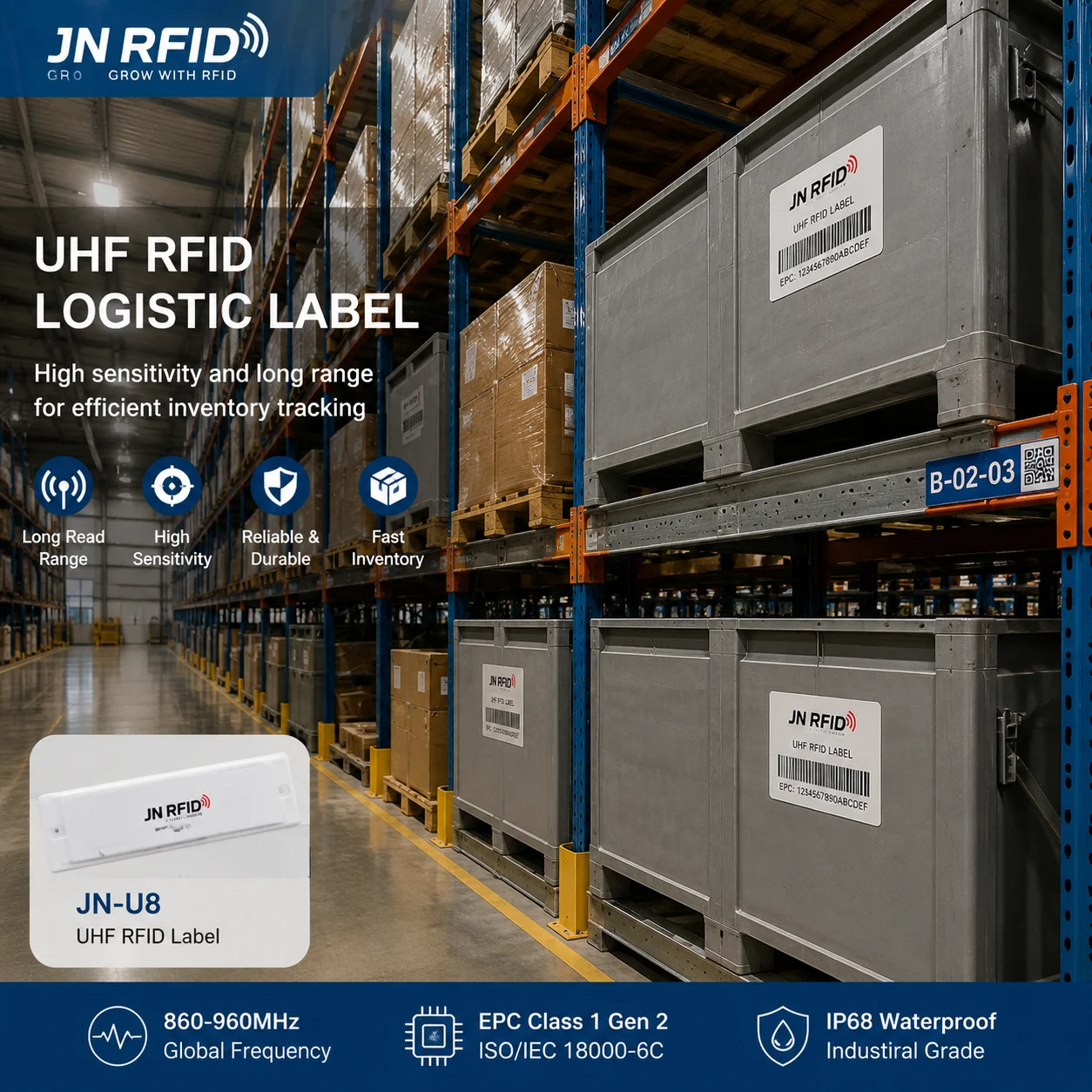 UHF Logistics Labels