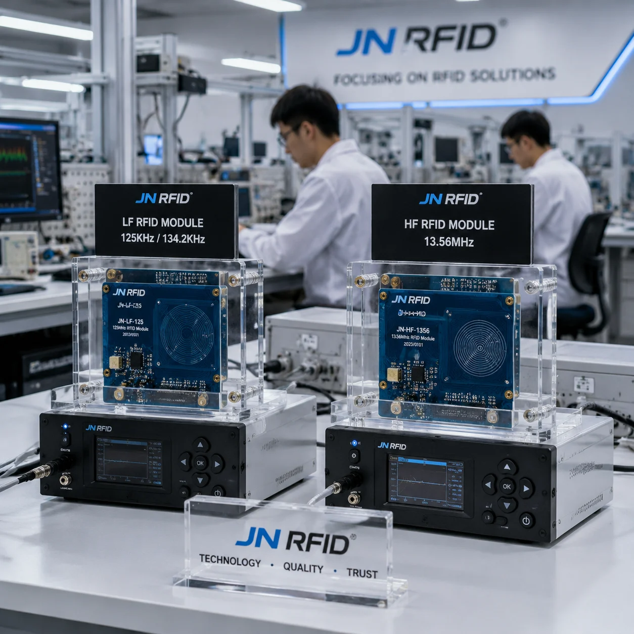 Versatile HF and LF RFID Module Solutions
