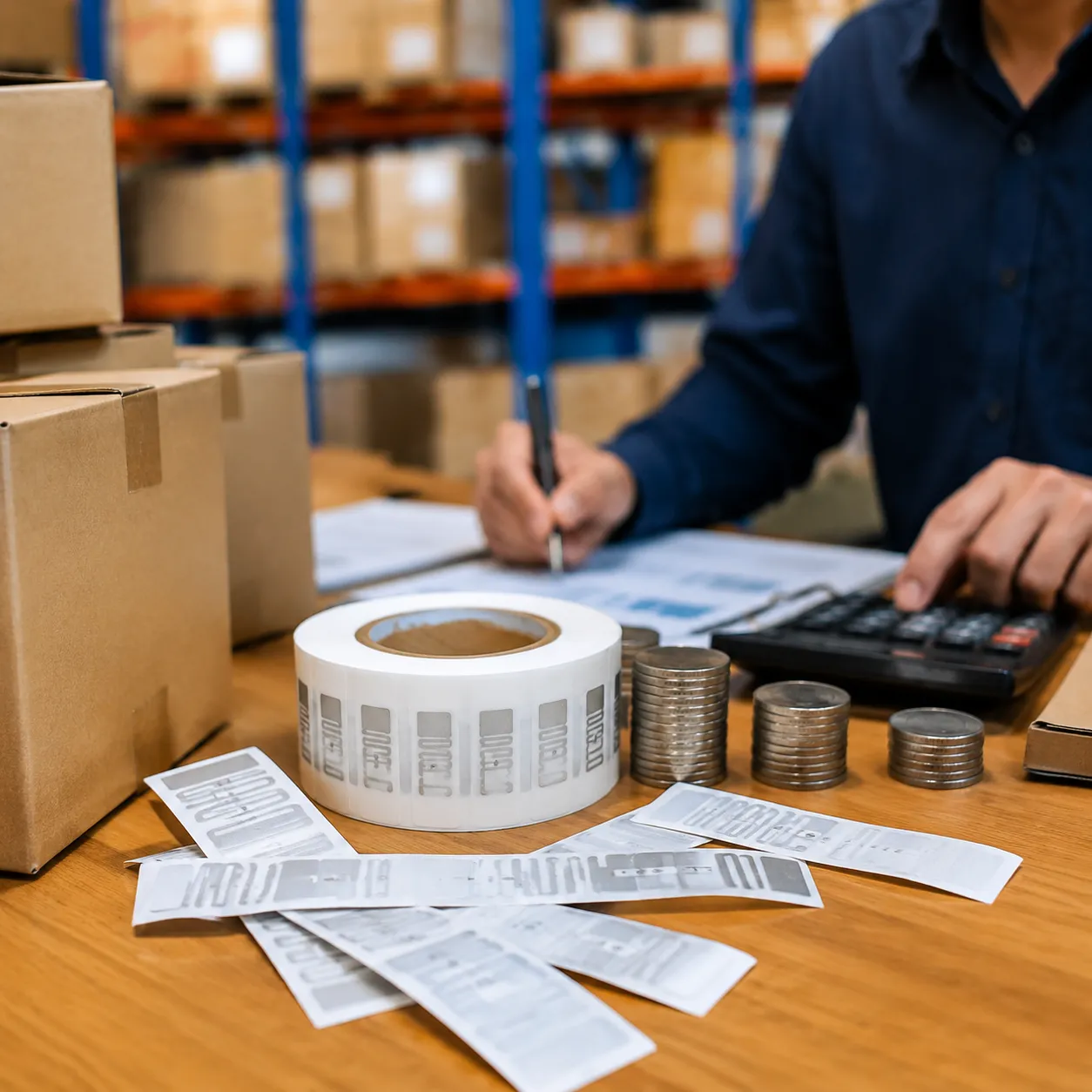 B2B Passive UHF RFID Tag Cost Optimization