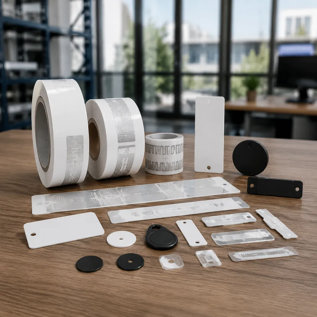 UHF Passive RFID Tag Materials & FormsUHF Passive RFID Asset Tag Variants